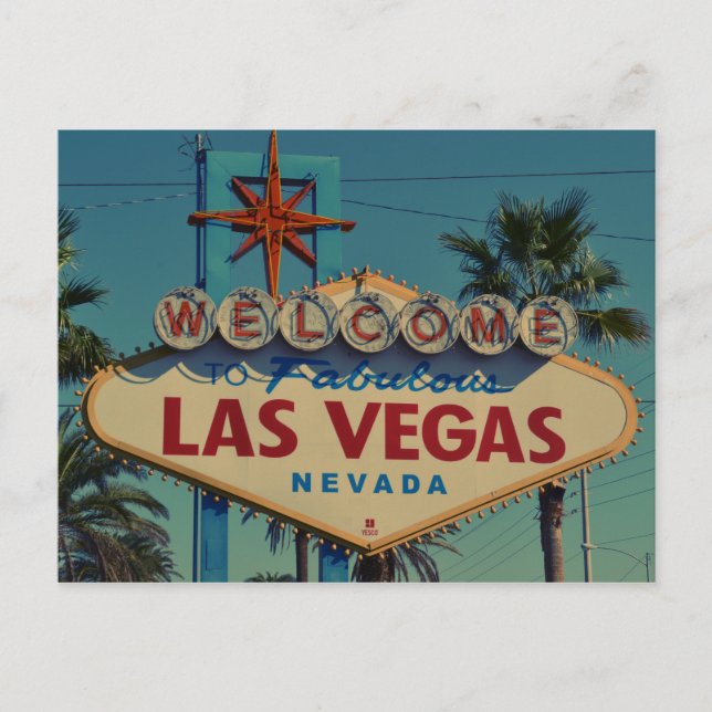 Welcome to Las Vegas card (Front)