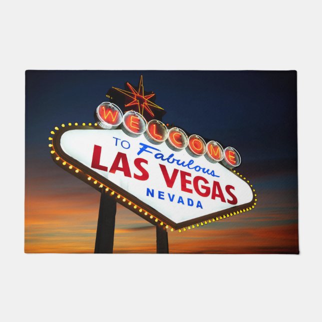 Welcome to Las Vegas door mat (Front)