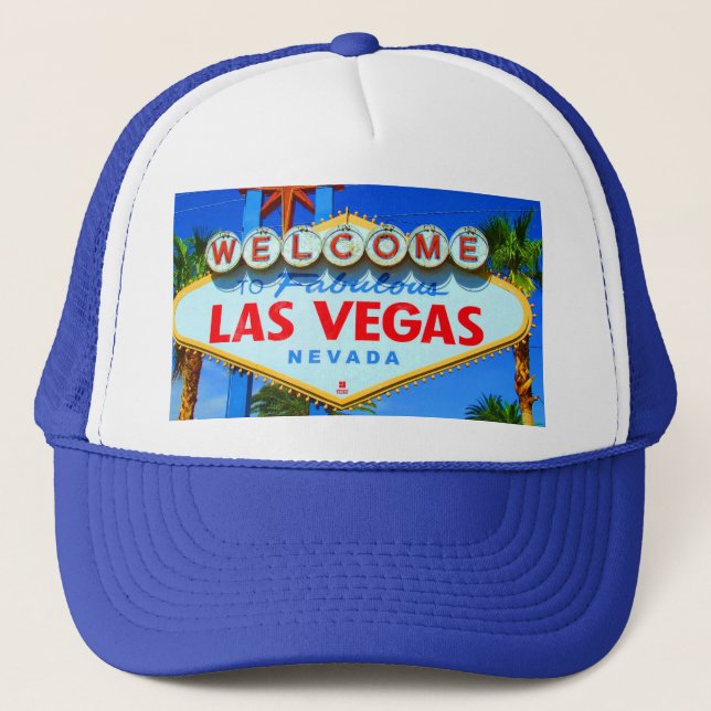 Welcome to Las Vegas Hat Baseball Cap (Front)