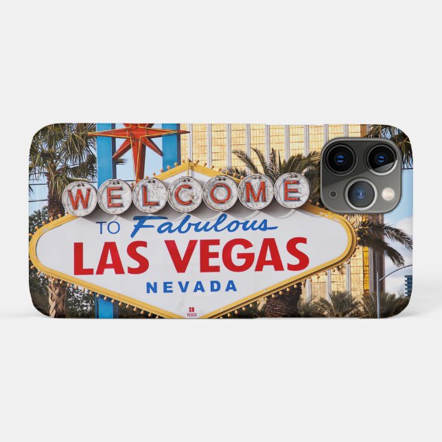 Welcome to Las Vegas iPhone 11 Pro Cases (Back (Horizontal))