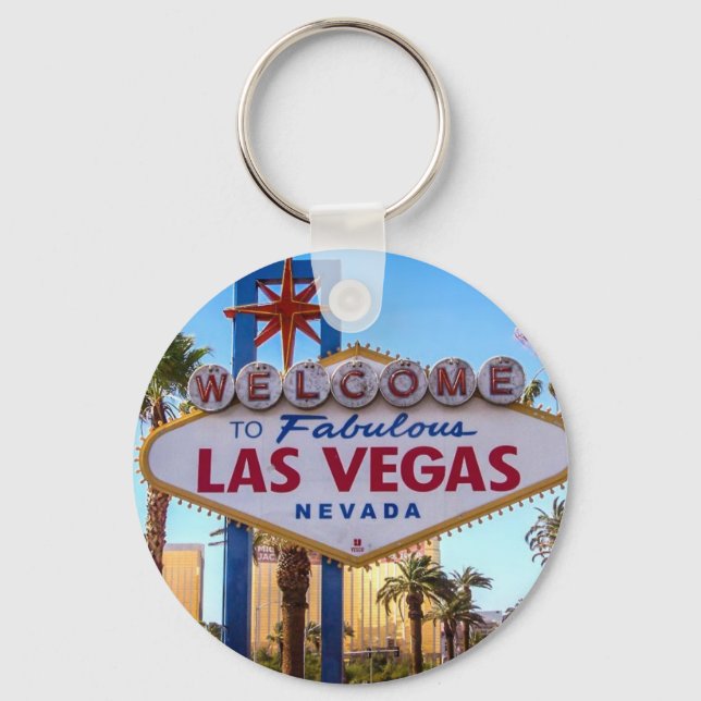 Welcome to Las Vegas  Key Ring (Front)