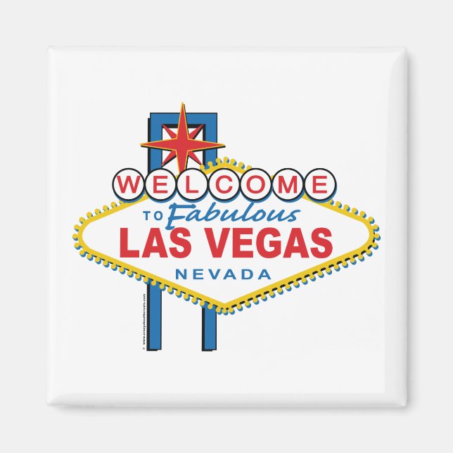 Welcome-to-Las-Vegas Magnet (Front)