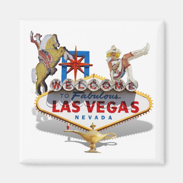 Welcome to Las Vegas Magnet (Front)