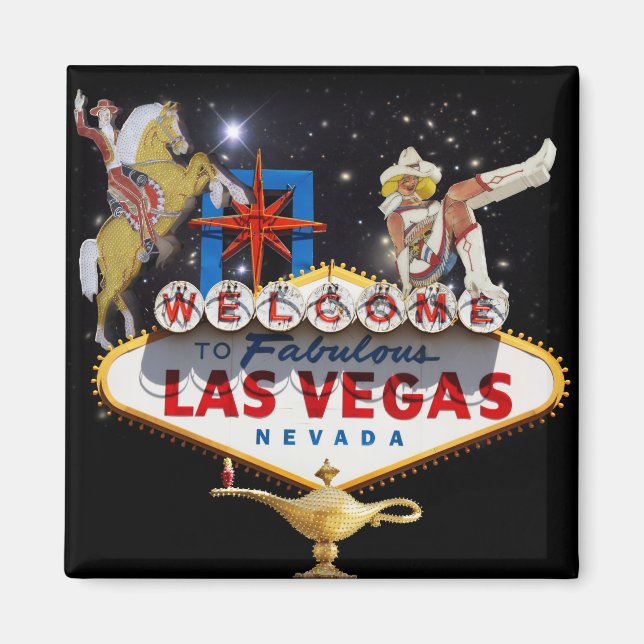 Welcome to Las Vegas Magnet (Front)