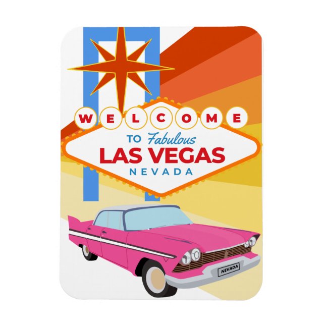 Welcome to Las Vegas Magnet (Vertical)