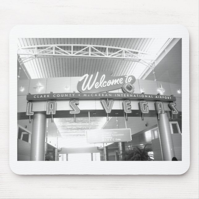 Welcome to Las Vegas Mouse Mat (Front)