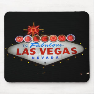 Welcome to Las Vegas Mousepad (night)