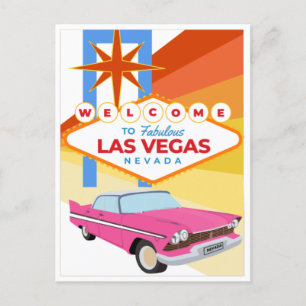 Welcome to Las Vegas Nevada Postcard
