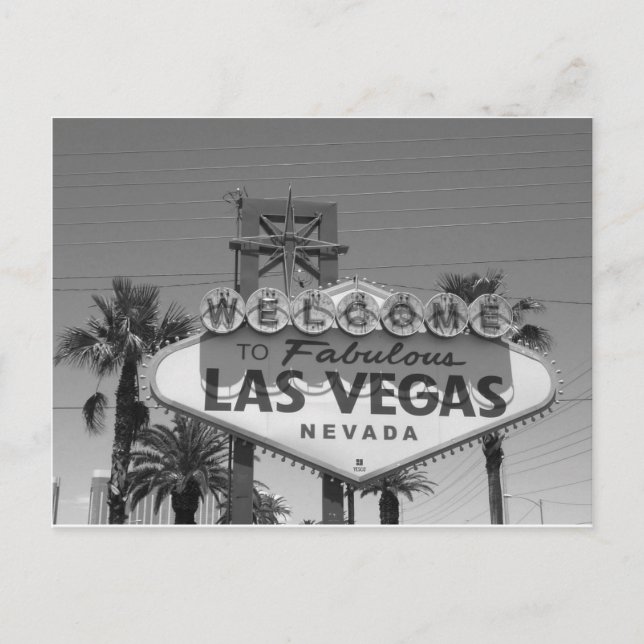 Welcome to Las Vegas Postcard (Front)