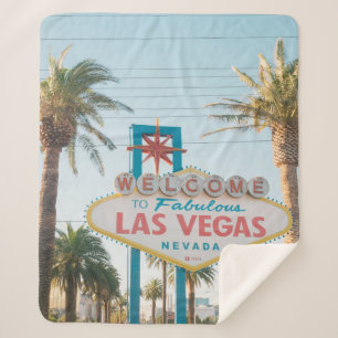 WELCOME TO LAS VEGAS SHERPA BLANKET