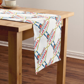 Welcome-to-Las-Vegas Short Table Runner