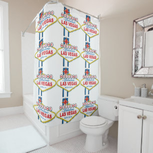 Welcome to Las Vegas Shower Curtain