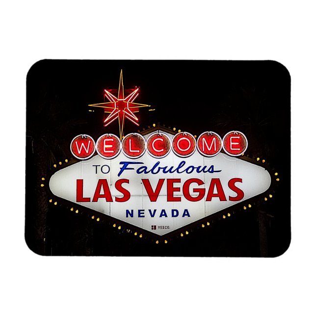 Welcome to Las Vegas Sign #2 Magnet (Horizontal)