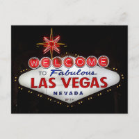 Welcome to Las Vegas Sign #2 Postcard