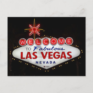 Welcome to Las Vegas Sign #2 Postcard