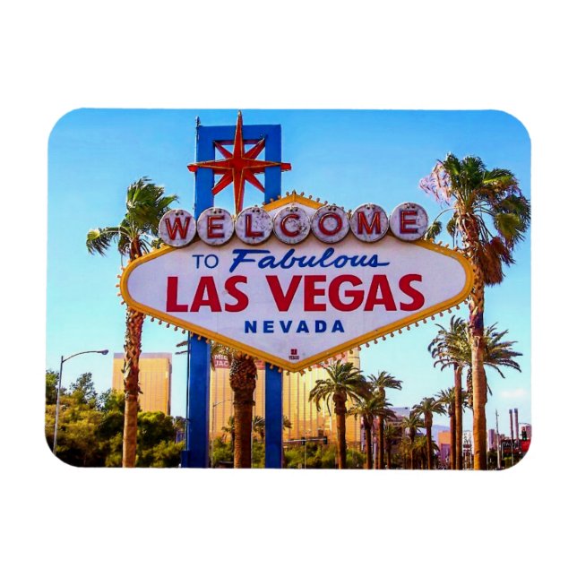 Welcome to Las Vegas Sign Magnet (Horizontal)