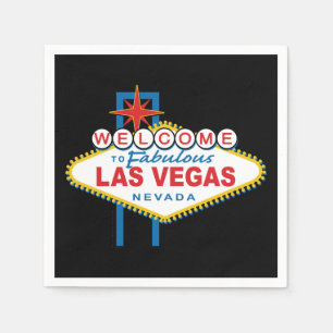 Welcome to Las Vegas Sign Napkin