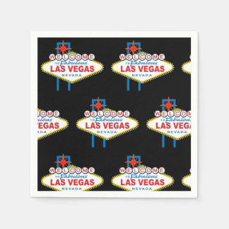 Welcome to Las Vegas Sign Napkin