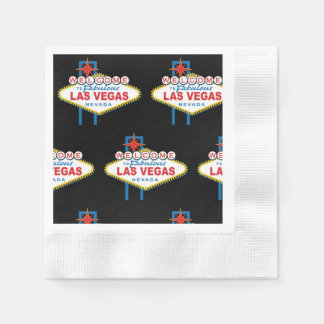 Welcome to Las Vegas Sign Napkin