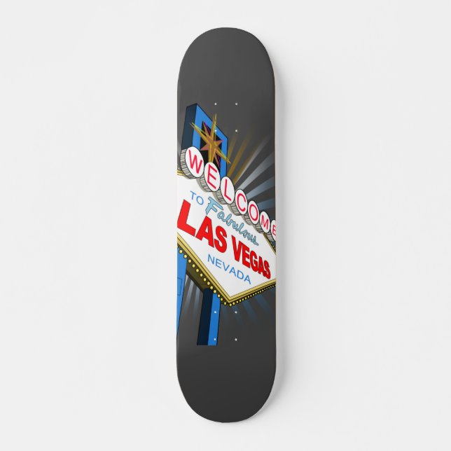 Welcome to Las Vegas Skateboard (Front)