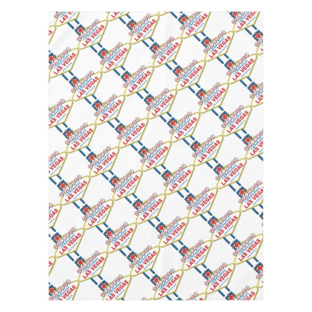 Welcome-to-Las-Vegas Tablecloth (Front)