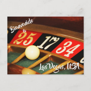 Welcome to Las Vegas USA postcard