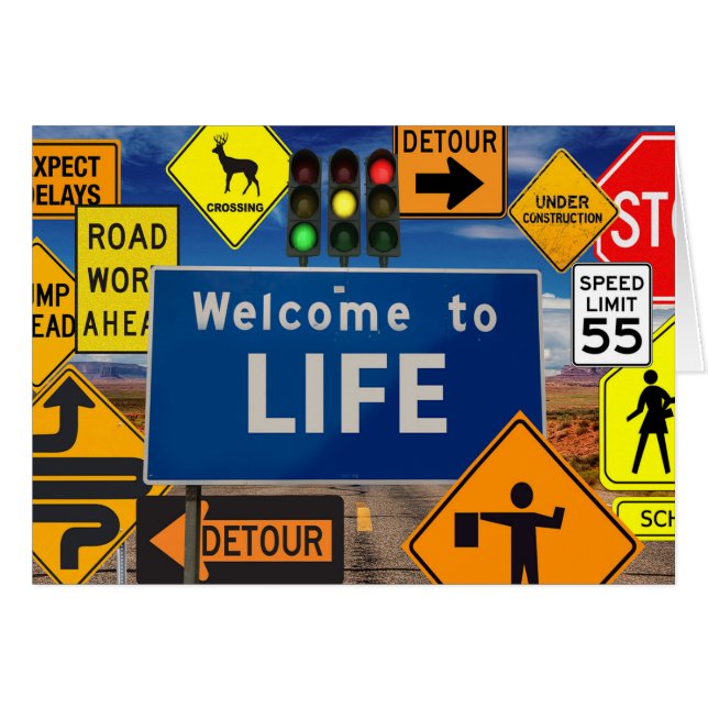 WELCOME TO LIFE (Front Horizontal)