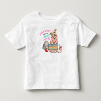 Welcome to Lina's School Adventures! Toddler T-Shirt