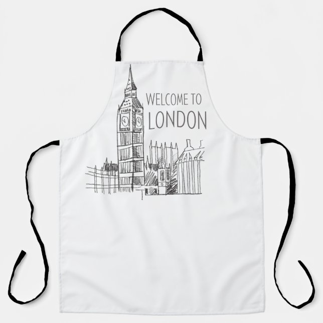 WELCOME TO LONDON APRON (Front)