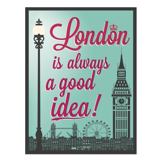 Welcome to London Postcard | Zazzle.co.uk