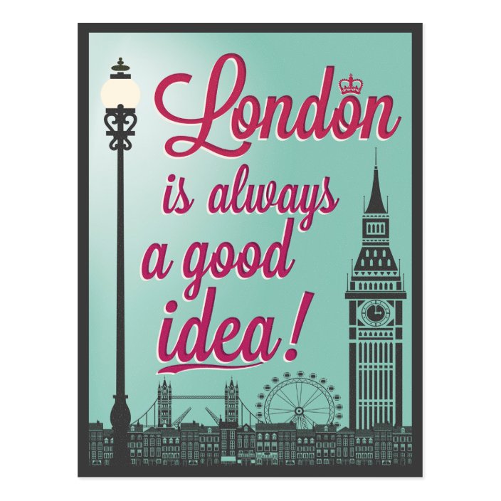 Welcome to London Postcard | Zazzle.co.uk