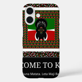 Welcome to Magical Kenya: Hakuna Matata iPhone 16 Case