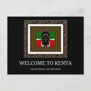 Welcome to Magical Kenya: Hakuna Matata Postcard