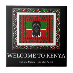 Welcome to Magical Kenya: Hakuna Matata Tile