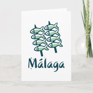 Welcome to Malaga 8: El Espeto Thank You Card