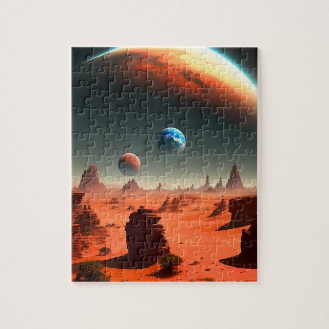 Welcome To Mars, Jigsaw Puzzle (Vertical)