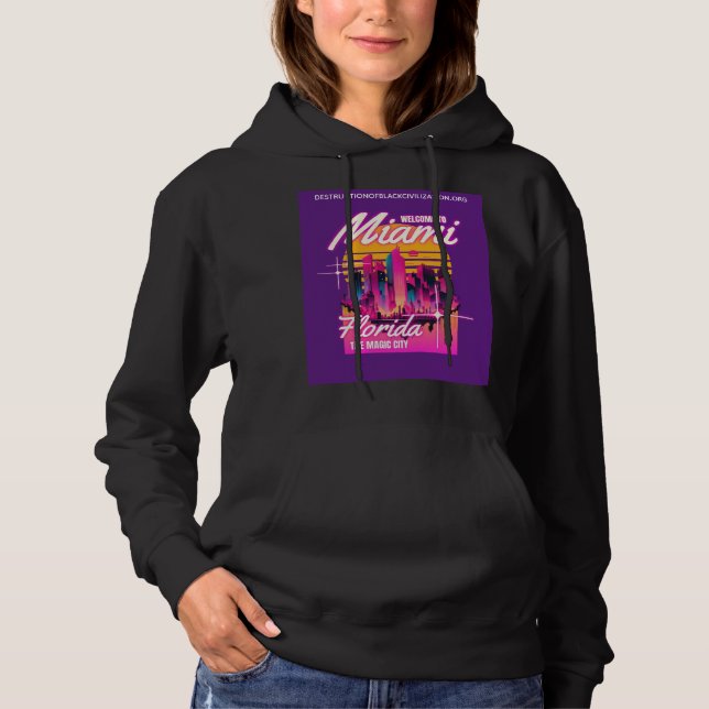 WELCOME TO MIAMI HOODIE (Front)