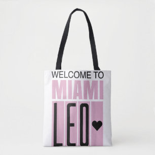 Welcome to Miami Leo 10 - GOAT  Tote Bag