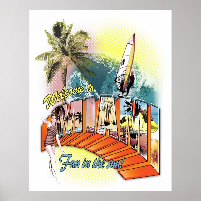 welcome to miami poster (Front)