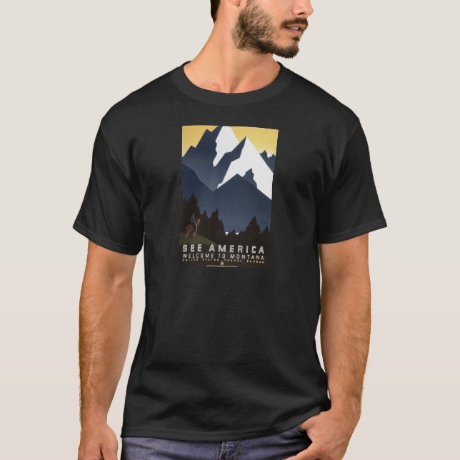 Welcome to Montana T-Shirt (Front)