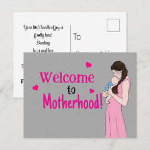 Welcome to Motherhood Postcard