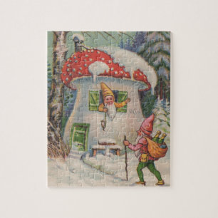 Welcome to Mushroom House Jigsaw Puzzle