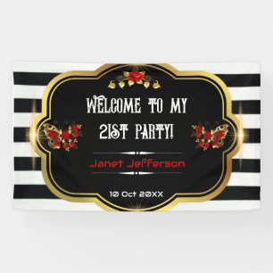 Welcome to my 21st Party Banner