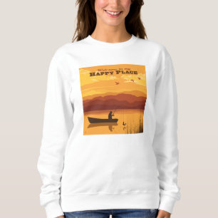 Welcome To My Happy Place Sweatshirt