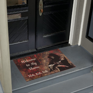 Welcome to My Home Heh, heh, heh Doormat
