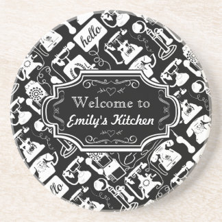 Welcome to My Kitchen Personalised Coasters