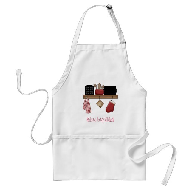 Welcome to my kitchen! standard apron (Front)