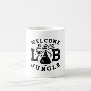 Welcome To My Lab Jungle Tech Laboratory Science Coffee Mug