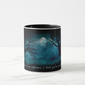 Welcome to My Nightmare- Moonlit Forest Mug
