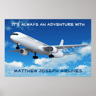 Welcome to my Room! (Airplane) Poster